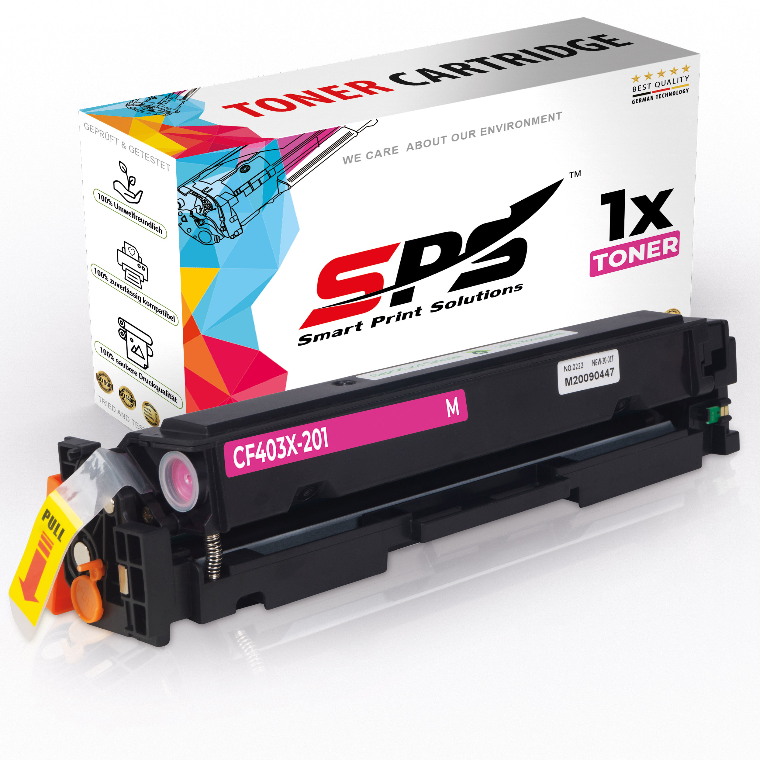 Color CF403X Toner M252) Laserjet (201X SPS Pro Magenta / S-16628 200