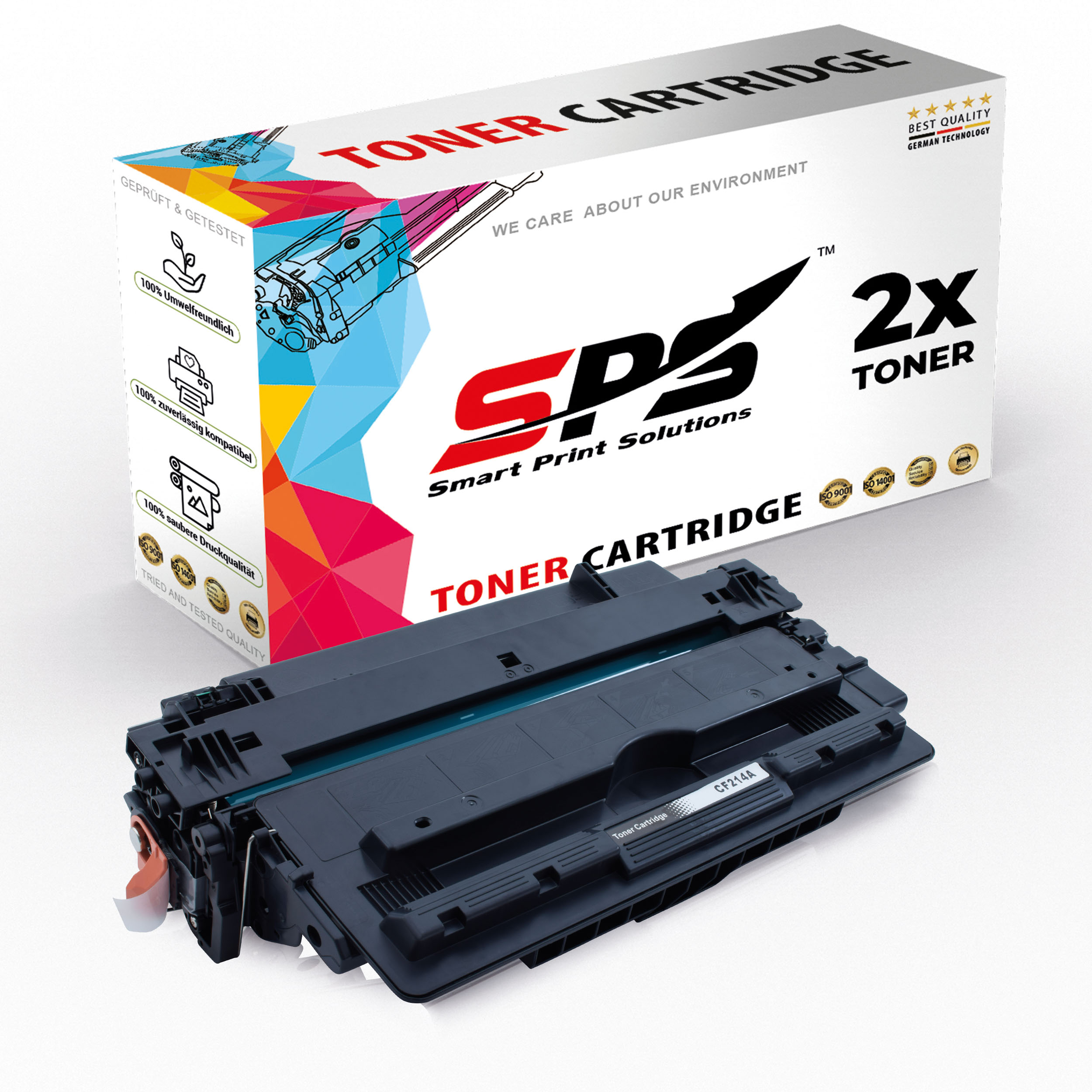 SPS S-9022 Toner Schwarz M725DN) MFP Laserjet Enterprise (14A / CF214A