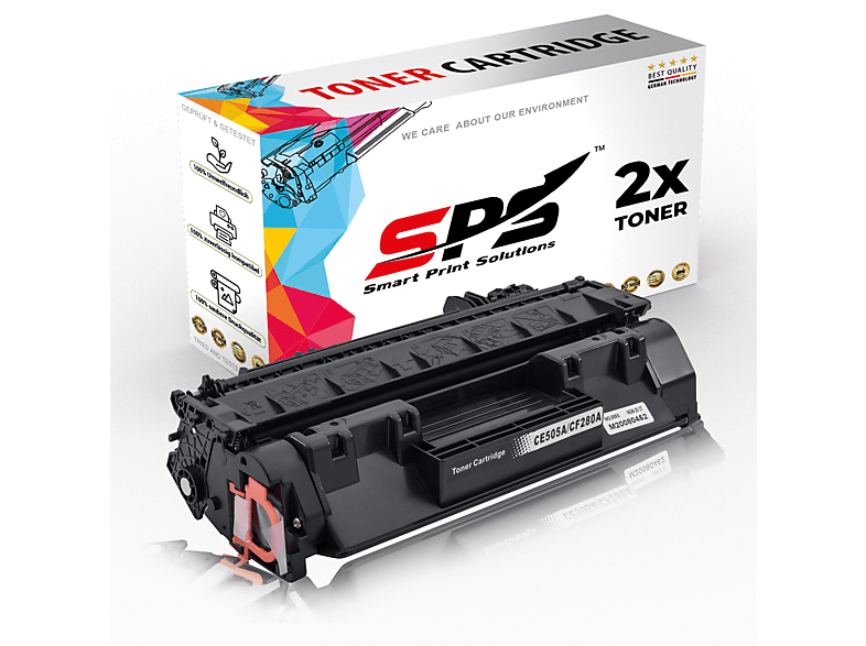 SPS S-9107 Toner Schwarz M401DNE) CF280A / (80A 400 Laserjet Pro