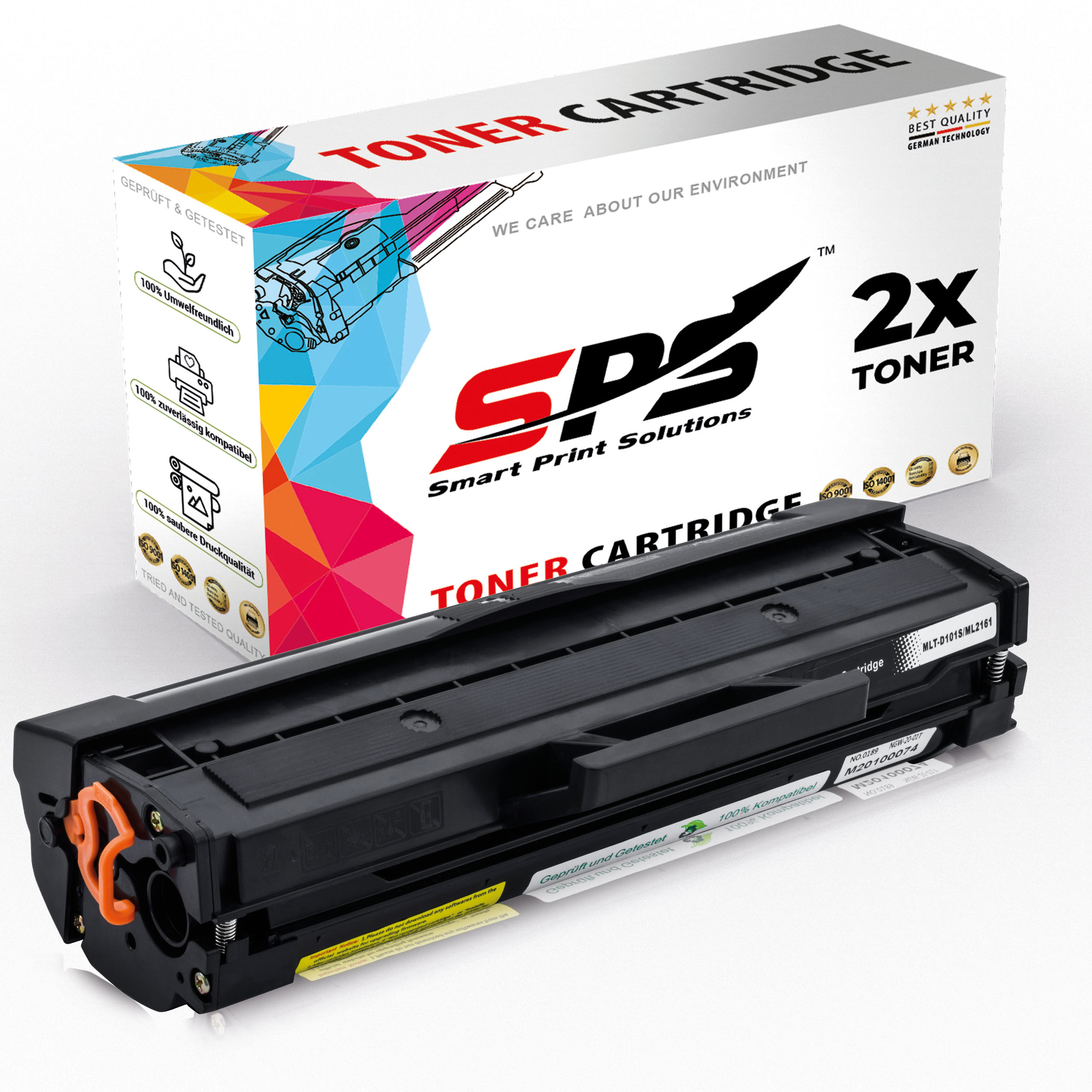 Toner Schwarz SPS S-9382 (101 / ML-2165) MLT-D101S