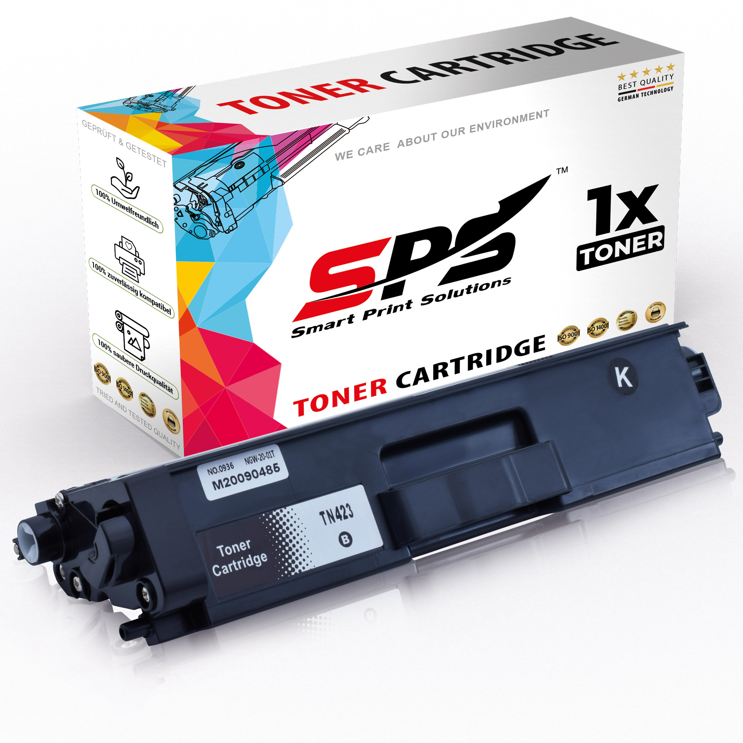 SPS S-16234 Toner Schwarz (TN423BK / DCP-L8410)