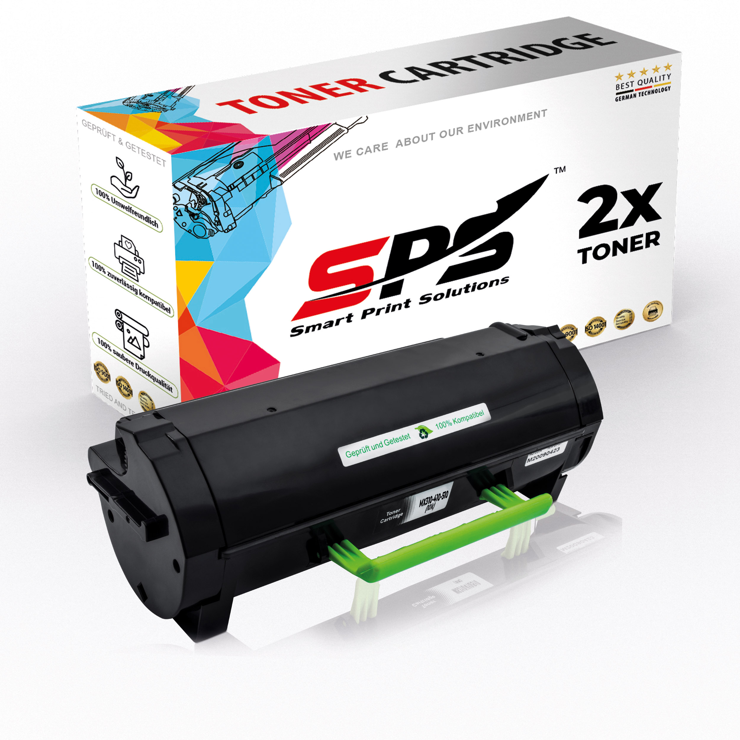 Schwarz 60F2000 MX511DTE) Toner SPS (602 S-8903 /