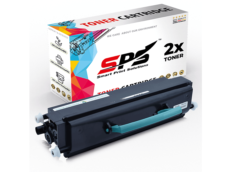 SPS S-9352 Toner Schwarz (E250 / E350) Optra E250A21E