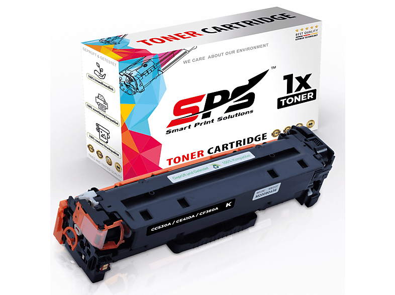 SPS S-15990 Toner Schwarz (304A CC530A / Color Laserjet CP2125N)