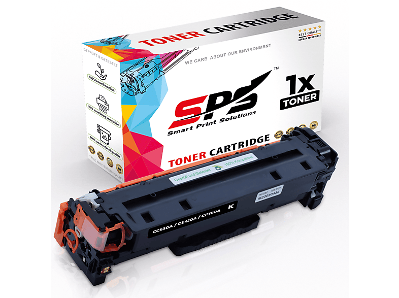 SPS S-15975 Toner Schwarz (304A CC530A / Color Laserjet CM2320N MFP)