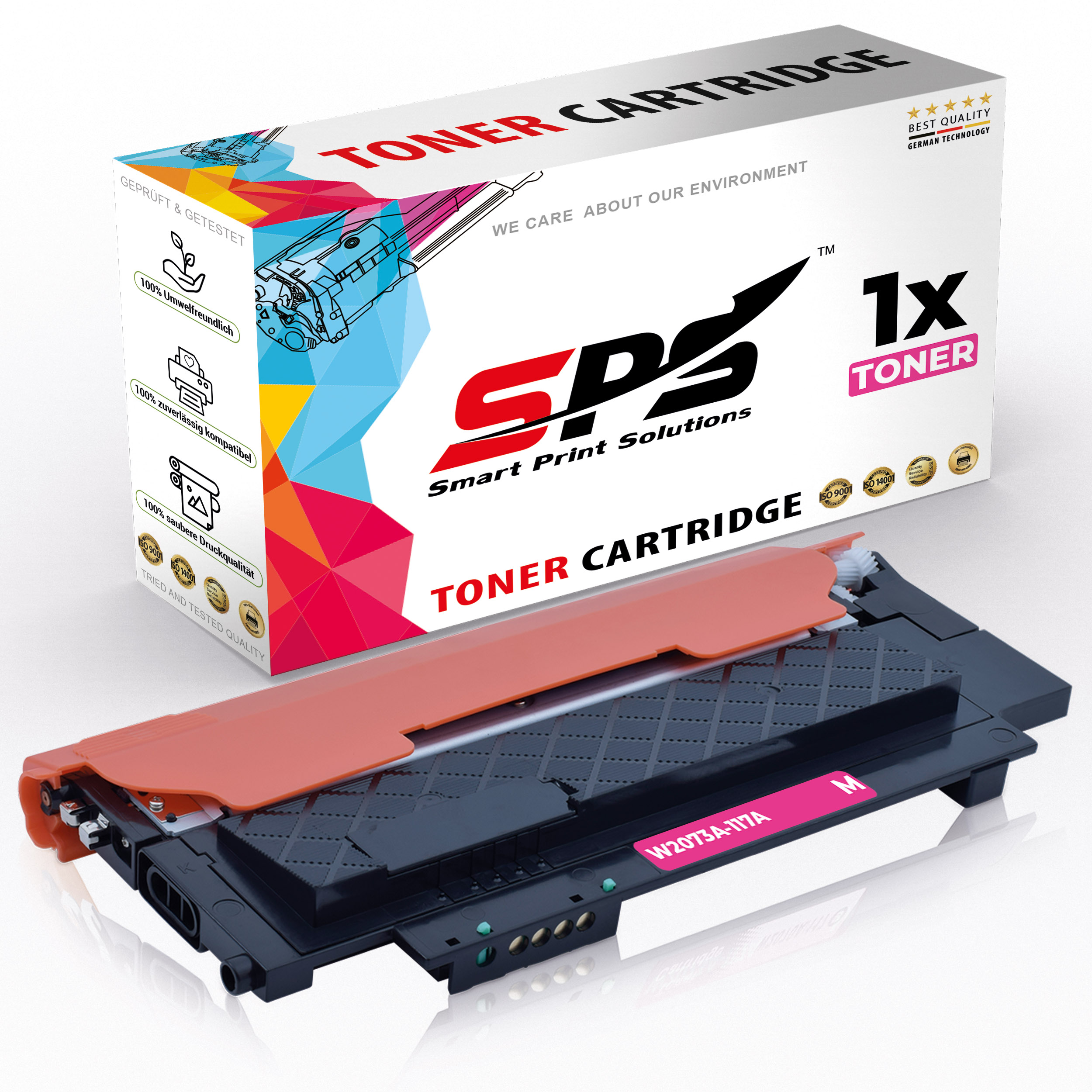 SPS Color (117A / S-16587 W2073A Laser Magenta Toner 150)
