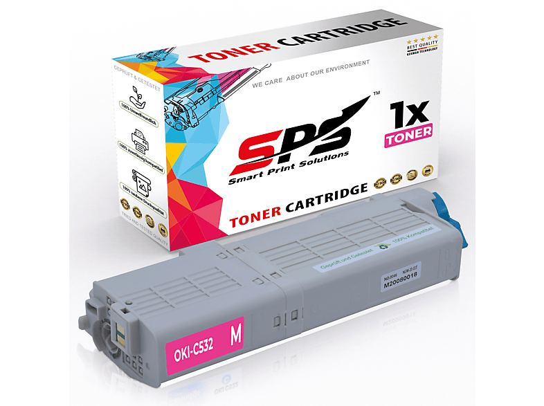 / (C532 C542) Toner S-16695 Magenta 46490606 SPS