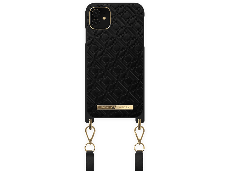 iPhone 11/XR, Embossed IDNCAW21-I1961-328, Black Apple, Umhängetasche, OF SWEDEN IDEAL