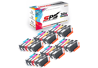 SPS S-10400 Tintenpatrone Schwarz Cyan Magenta Gelb (364XL / Photosmart 6520)