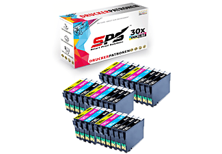 SPS S-10338 Tintenpatrone Schwarz Cyan Magenta Gelb (18XL / Expression Home XP-322)