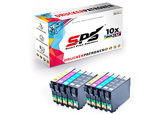 SPS S-5065 Tintenpatrone Schwarz Cyan Magenta Gelb (T0711 T0712 T0713 T0714 / Stylus SX415)