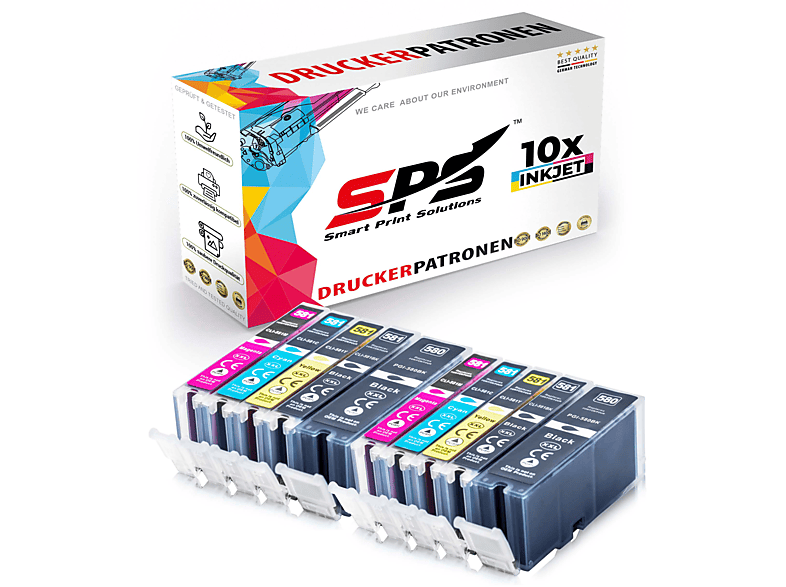 Compatibile Per Canon Cartuccia Di Inchiostro PGI580 CLI581 - Foto 7