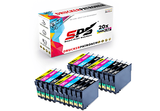 SPS S-8270 Tintenpatrone Schwarz Cyan Magenta Gelb (18XL / Expression Home XP-325)