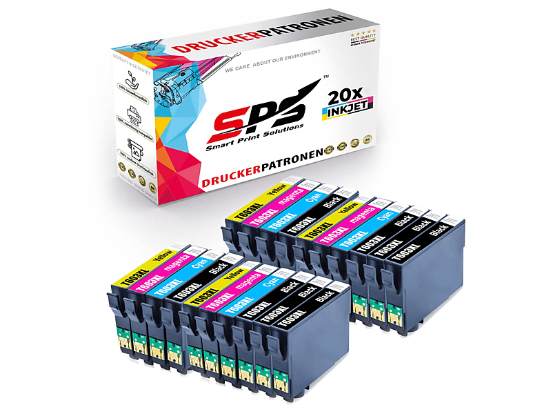 SPS S-8435 Tintenpatrone Schwarz Expression / Cyan Magenta XP-4105) Home Gelb (603XL