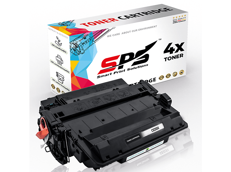 SPS S-11366 Toner / (55X Pro CE255X M521DN) Schwarz Laserjet