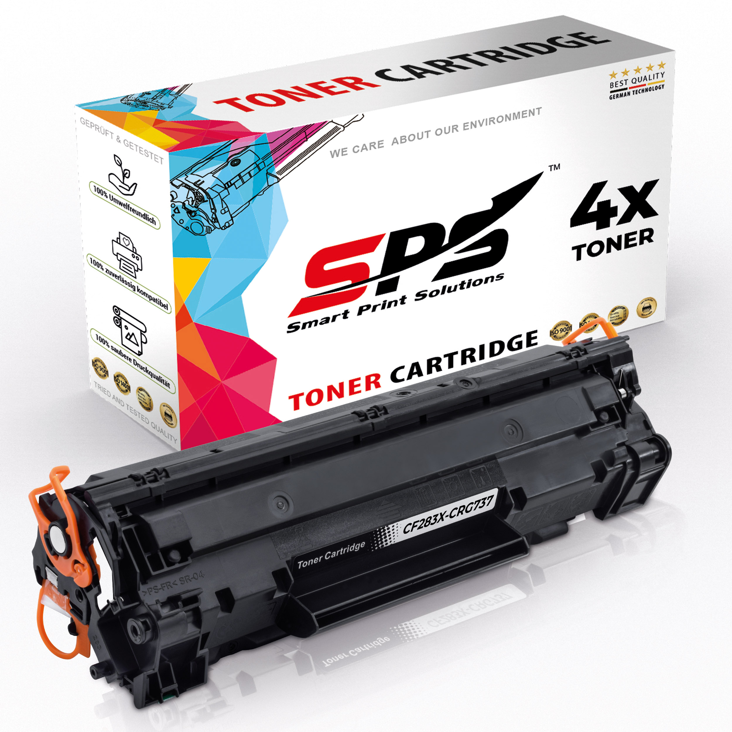 SPS S-11595 Toner Laserjet Pro CF283X (83X / Schwarz M202N)