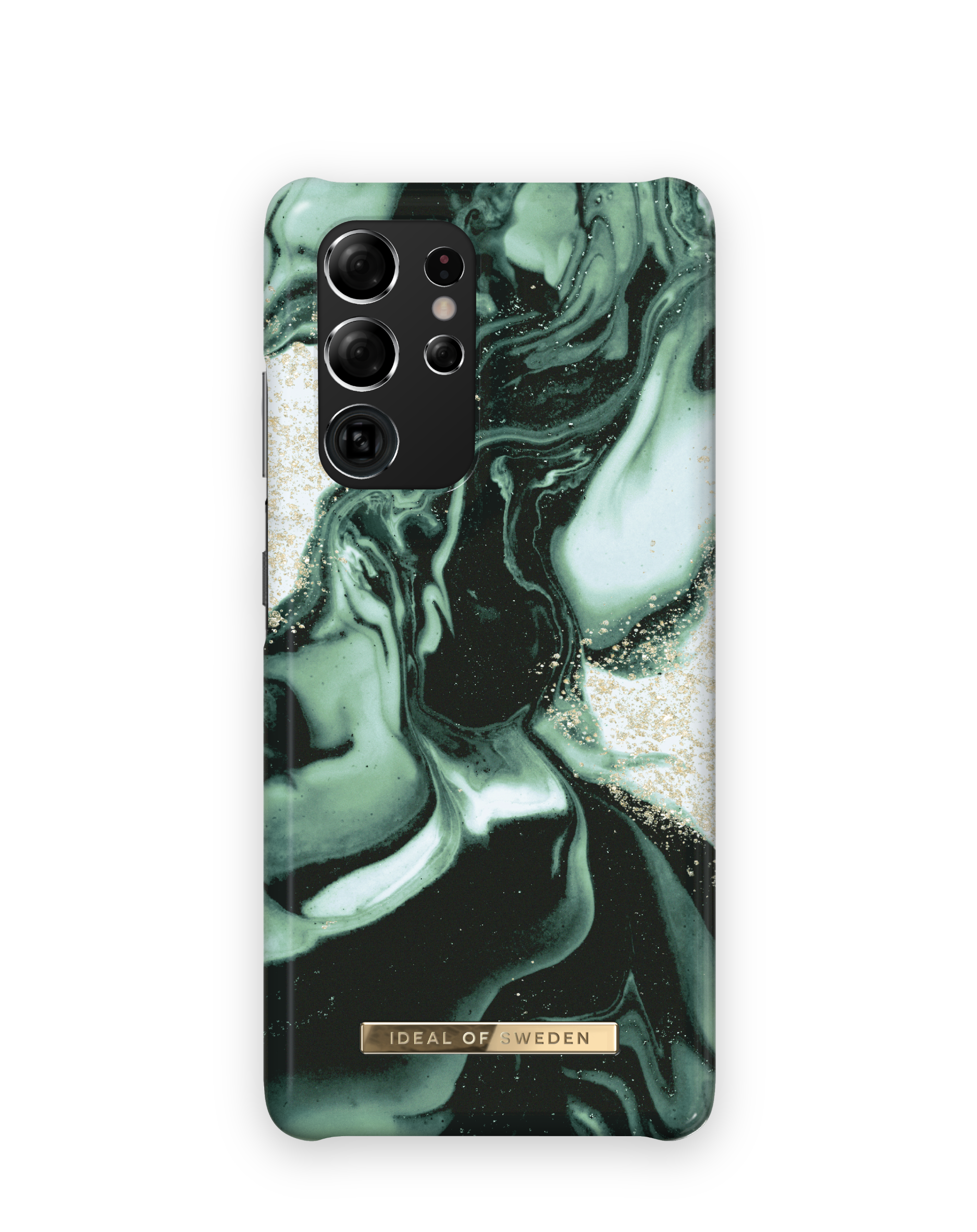 IDFCAW21-S21U-320, Galaxy SWEDEN Ultra, Samsung, Marble Olive Golden S21 OF IDEAL Backcover,