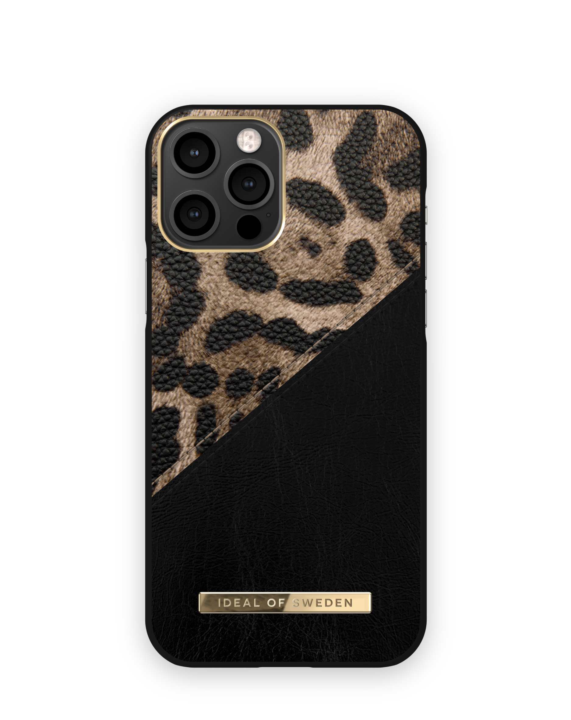IDEAL OF SWEDEN IDACAW21-I2061-330, Backcover, Midnight iPhone Pro, 12/12 Leopard Apple