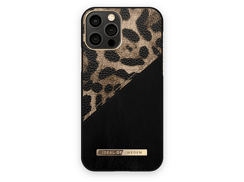 IDEAL OF SWEDEN IDACAW21-I2061-330, Backcover, Apple, iPhone 12/12 Pro, Midnight Leopard