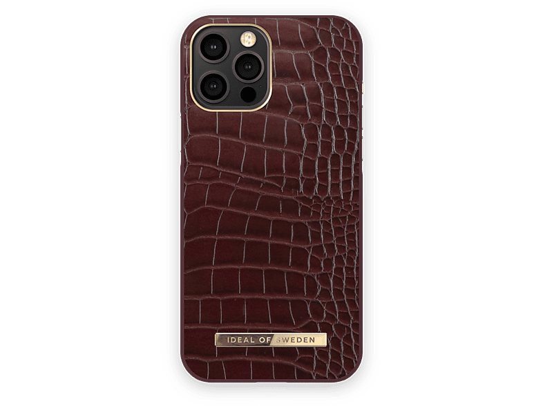 SWEDEN Backcover, Croco Scarlet IDACAW21-I2067-326, 12 OF Pro Apple, IDEAL Max, iPhone