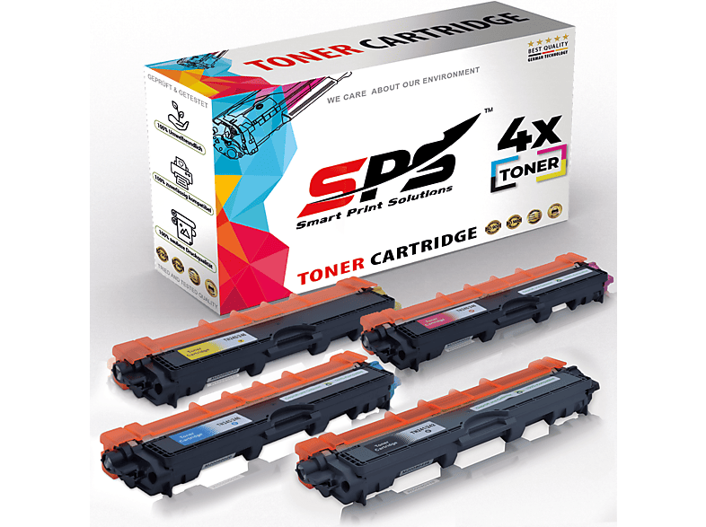 SPS S-11186 Toner Schwarz Cyan Magenta Gelb (TN241K TN245C TN245Y TN245M / HL-3170CDW)