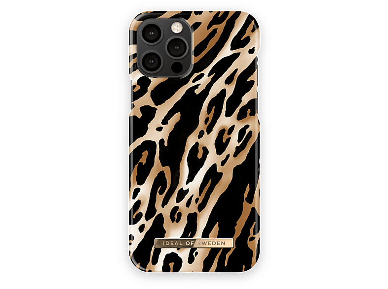 IDEAL OF SWEDEN IDFCAW21-I2061-356, Backcover, Apple, iPhone 12/12 Pro, Iconic Leopard