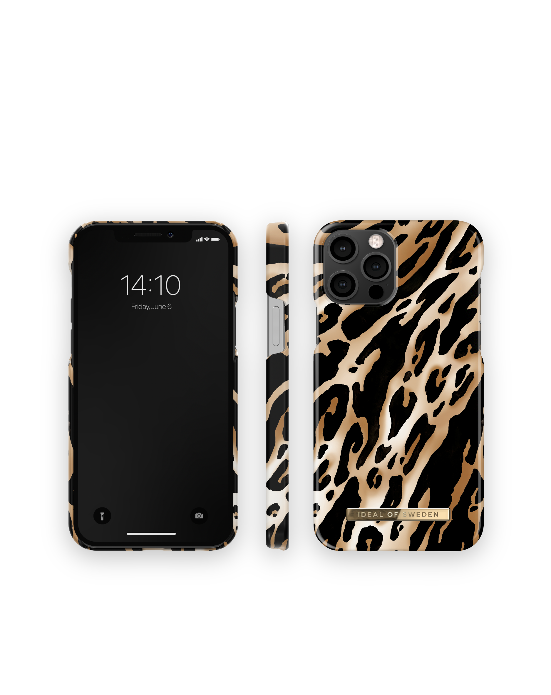 IDEAL OF 12/12 Backcover, Pro, IDFCAW21-I2061-356, Leopard Iconic Apple, SWEDEN iPhone