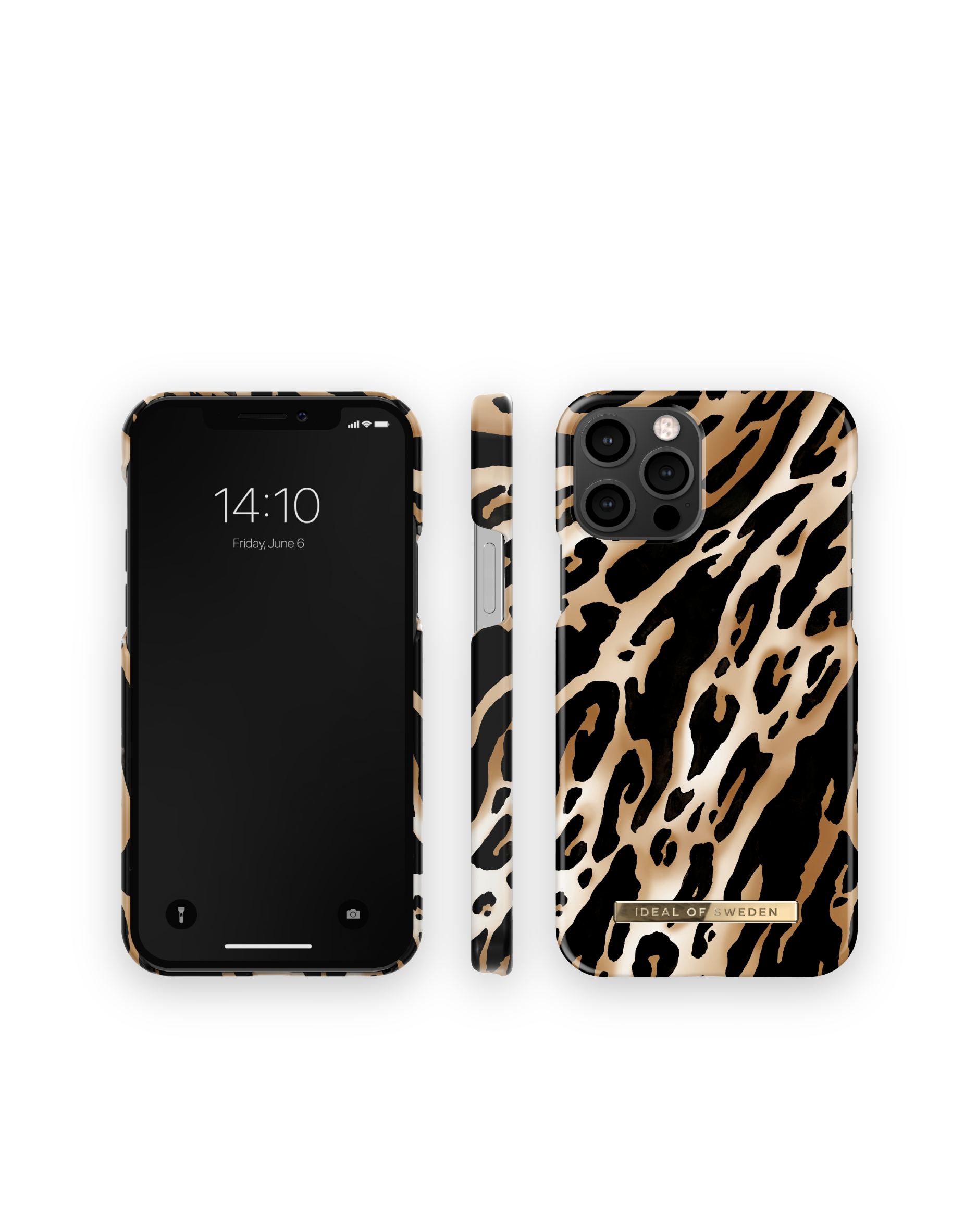 IDEAL OF SWEDEN IDFCAW21-I2061-356, Backcover, Apple, 12/12 Iconic Leopard iPhone Pro