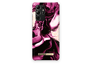 IDEAL OF SWEDEN IDFCAW21-S21U-319, Backcover, Samsung, Galaxy S21 Ultra, Golden Ruby Marble