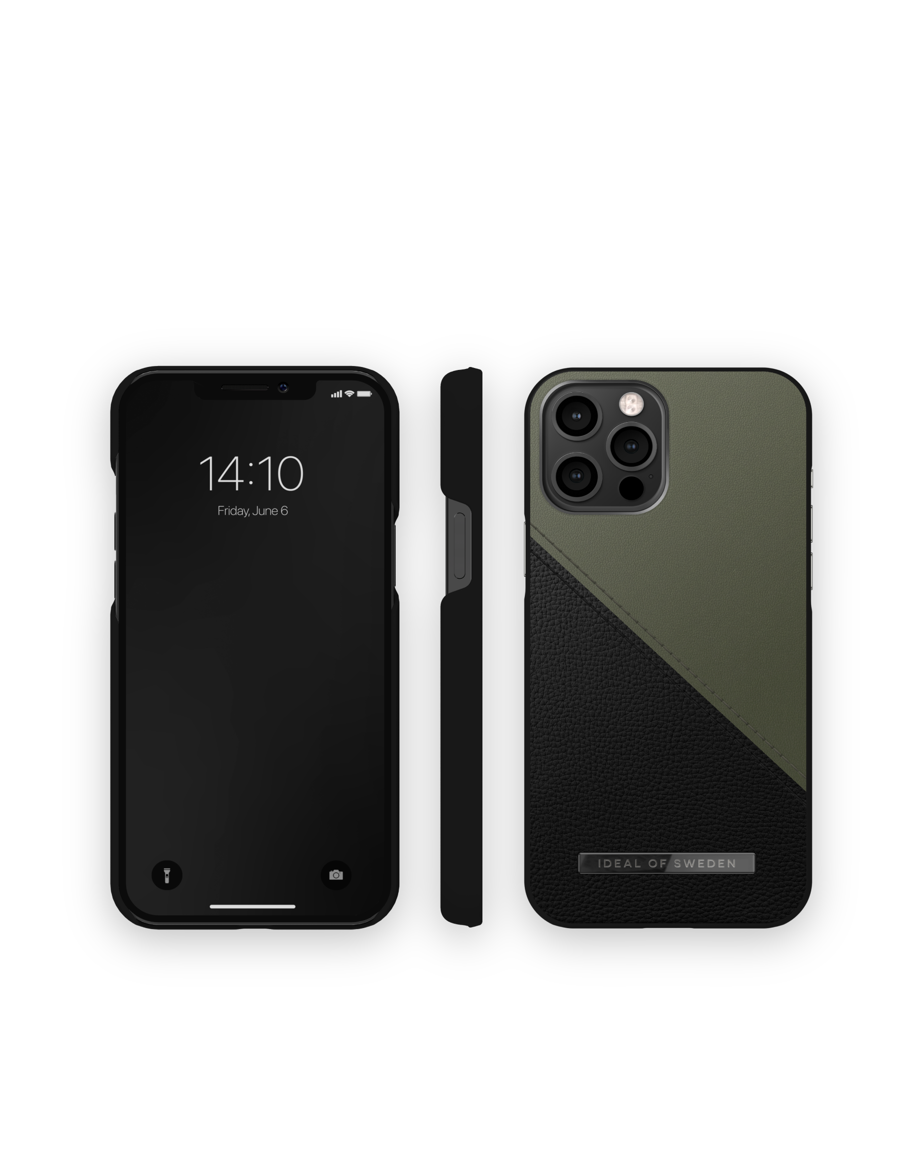 12 Khaki Black Backcover, Pro Apple, Onyx iPhone OF Max, IDEAL SWEDEN IDACAW21-I2067-362,