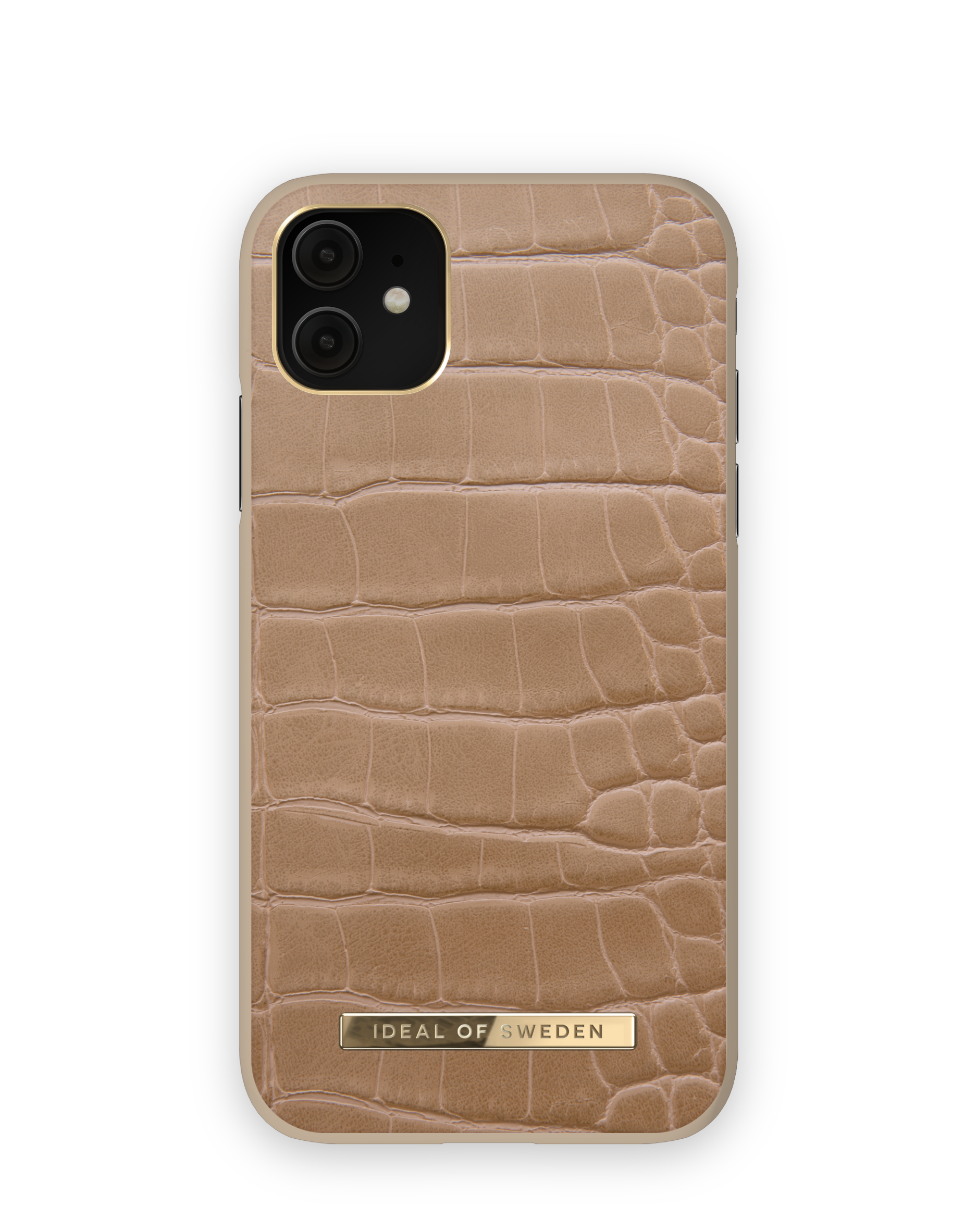 IDACAW21-I1961-325, OF Croco IDEAL iPhone SWEDEN Apple, Camel Backcover, 11/XR,