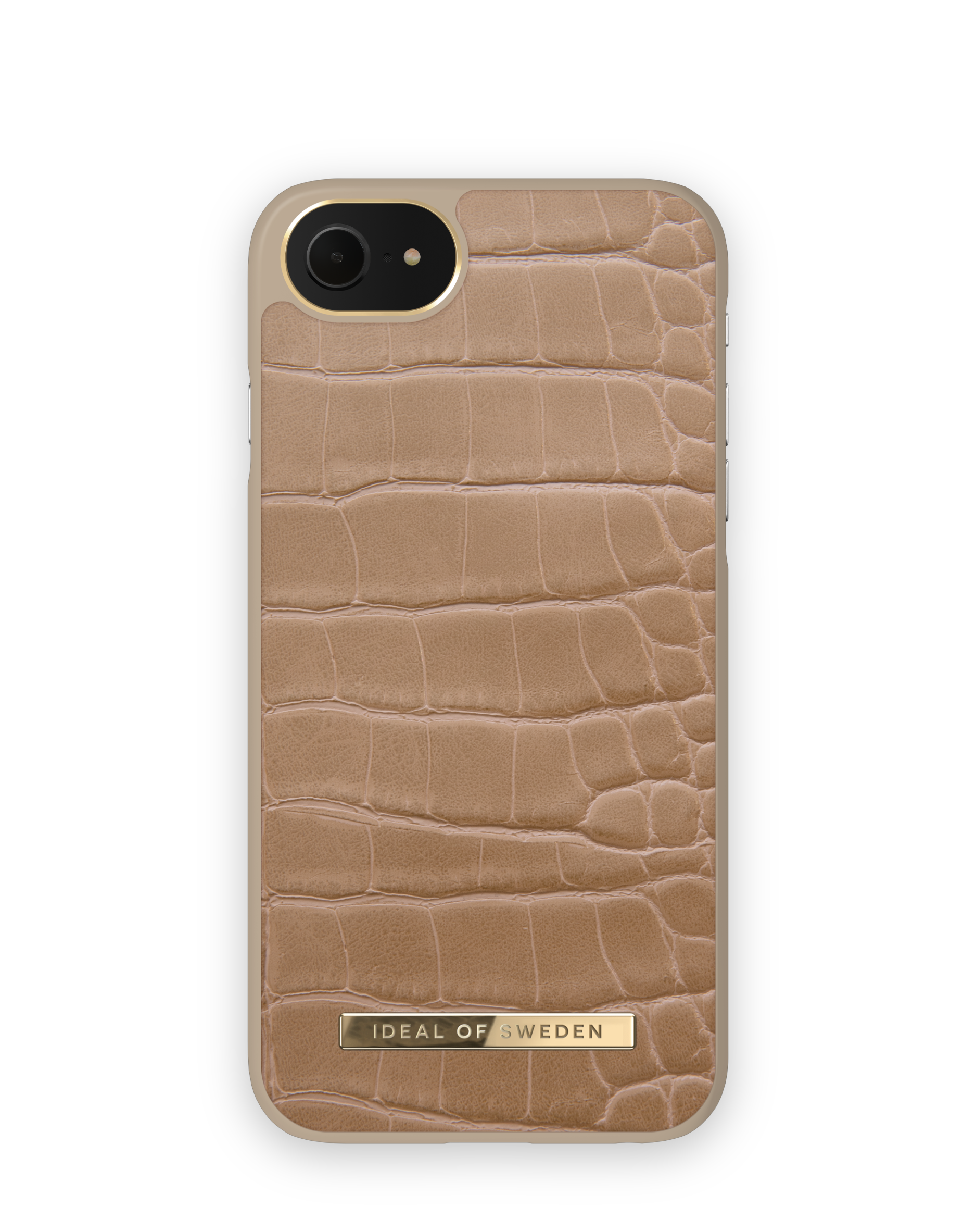 IDEAL OF SWEDEN Croco Camel iPhone 8/7/6/6s/SE, IDACAW21-I7-325, Apple, Backcover