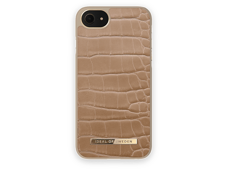 IDEAL OF SWEDEN Croco Camel iPhone 8/7/6/6s/SE, IDACAW21-I7-325, Apple, Backcover