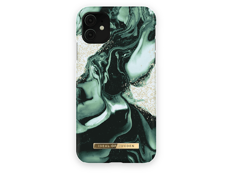 Olive Marble IDFCAW21-I1961-320, 11/XR, IDEAL OF Backcover, Apple, SWEDEN Golden iPhone