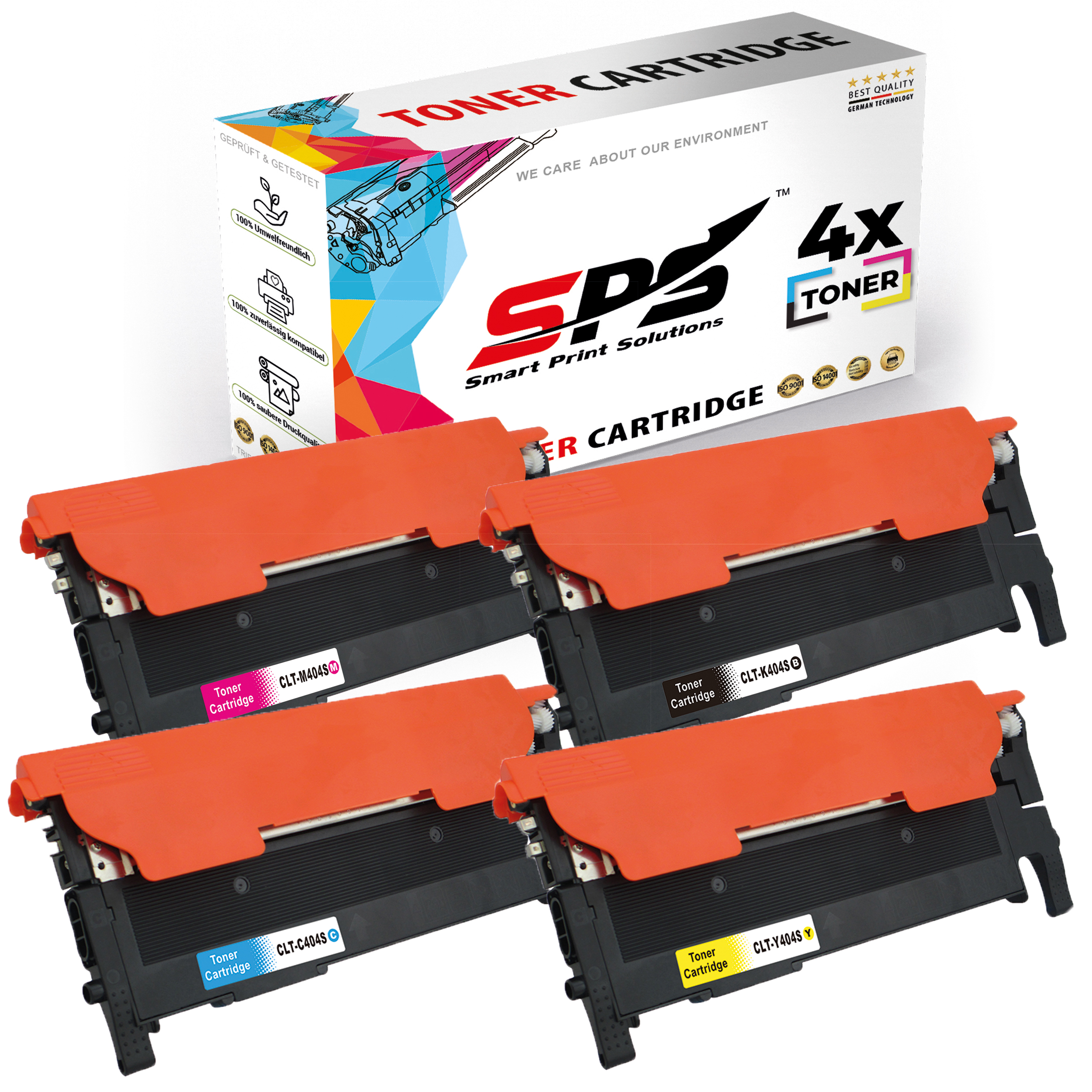 SPS S-11082 Toner Schwarz Magenta Y404S C404C Xpress / (K404S M404S C480W) Gelb Cyan