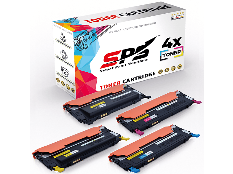 SPS S-11119 Toner M4092S (K4092S Gelb Cyan Schwarz CLX-3175FN) C4092S / Y4092S Magenta