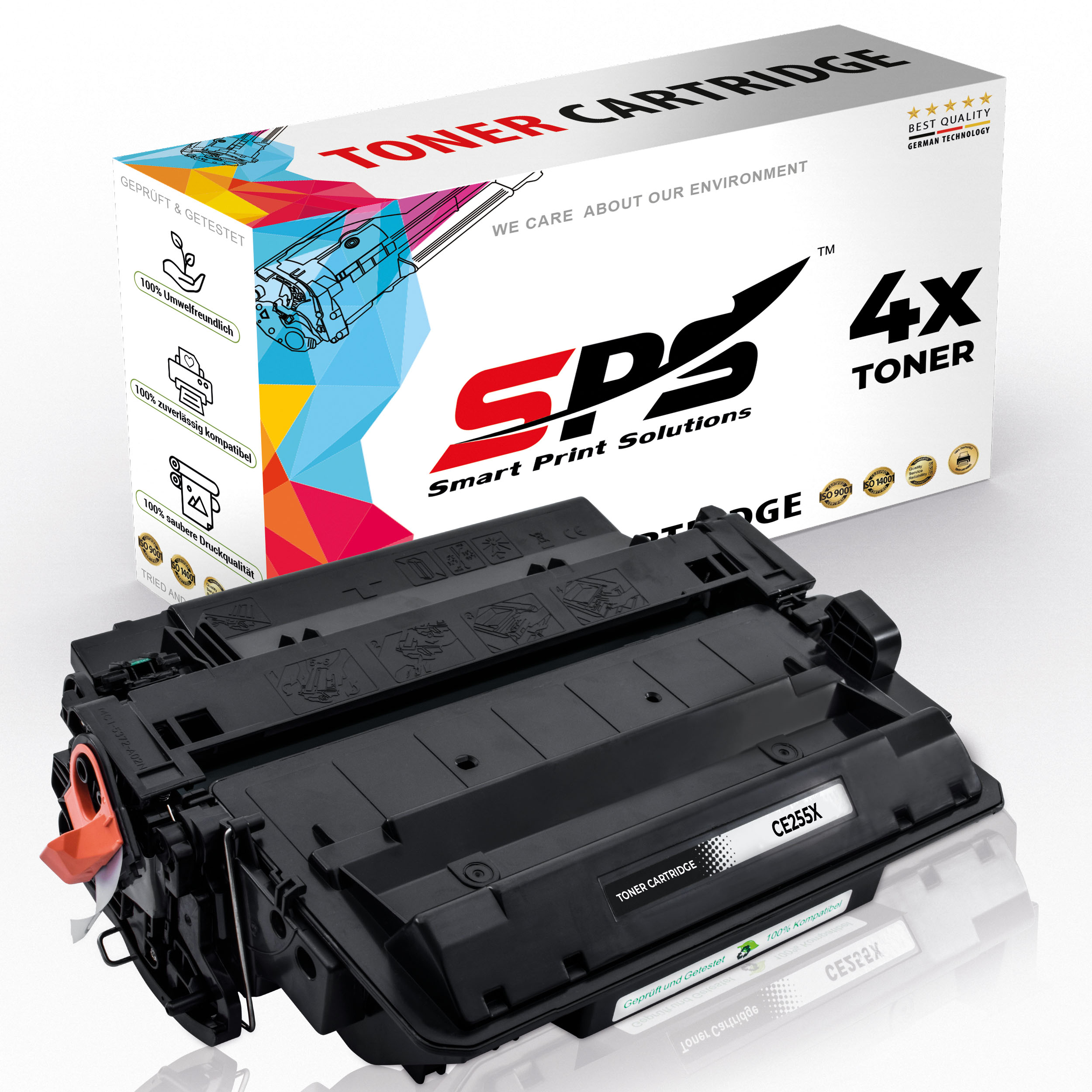 SPS CE255X Enterprise Toner Schwarz Laserjet (55X S-11356 P3015X) /