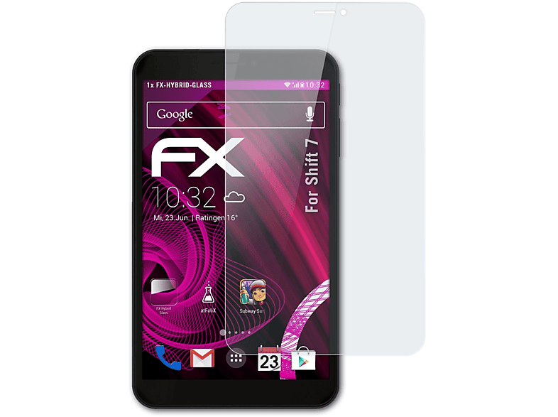 ATFOLIX FX-Hybrid-Glass 7) Shift Schutzglas(für