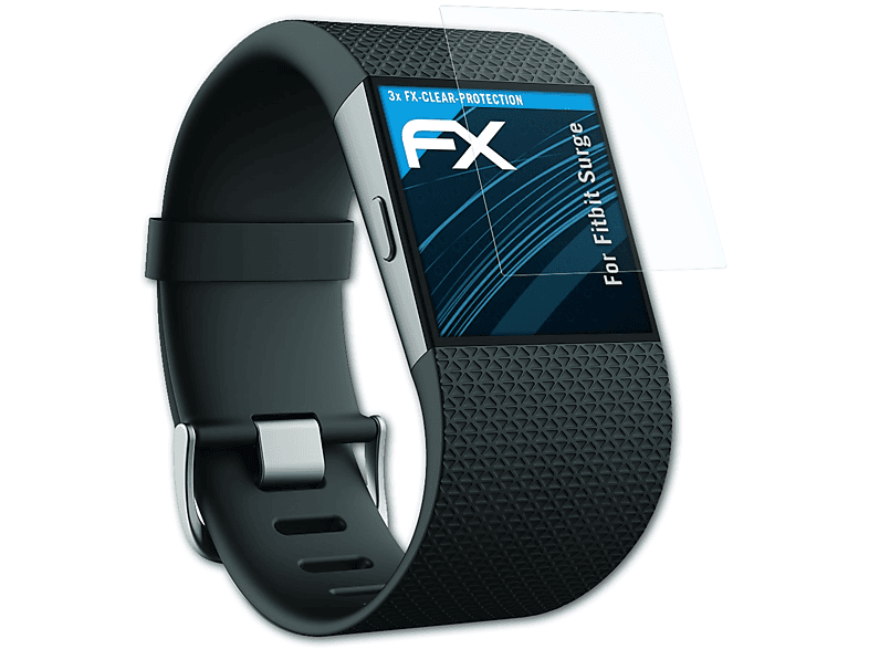 FX-Clear 3x ATFOLIX Surge) Displayschutz(für Fitbit