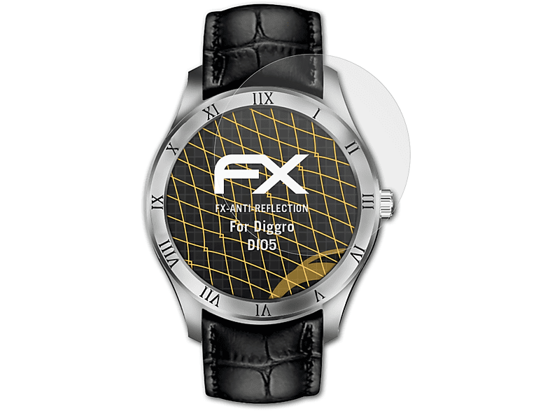 ATFOLIX 3x FX-Antireflex Displayschutz(für Diggro DI05)