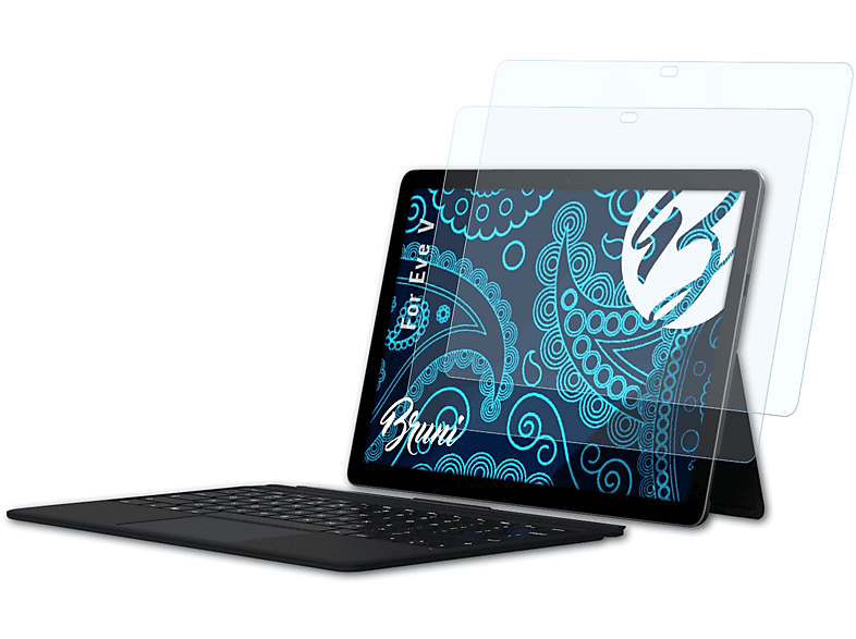 2x Basics-Clear Schutzfolie(für Eve V) BRUNI