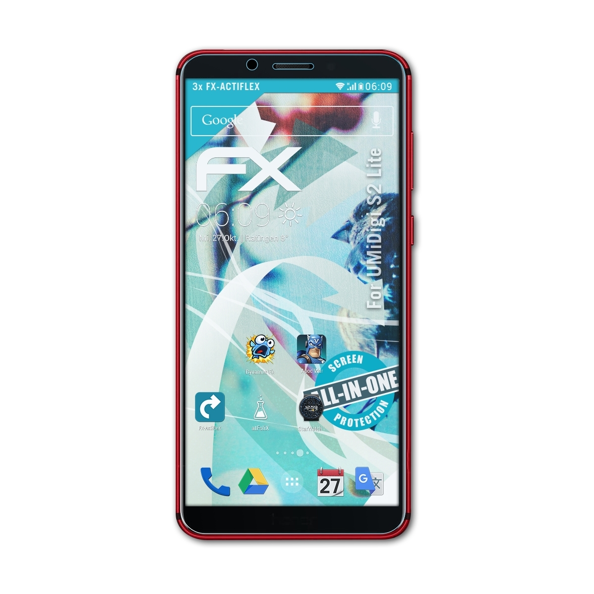 S2 UMiDigi ATFOLIX Lite) Displayschutz(für FX-ActiFleX 3x