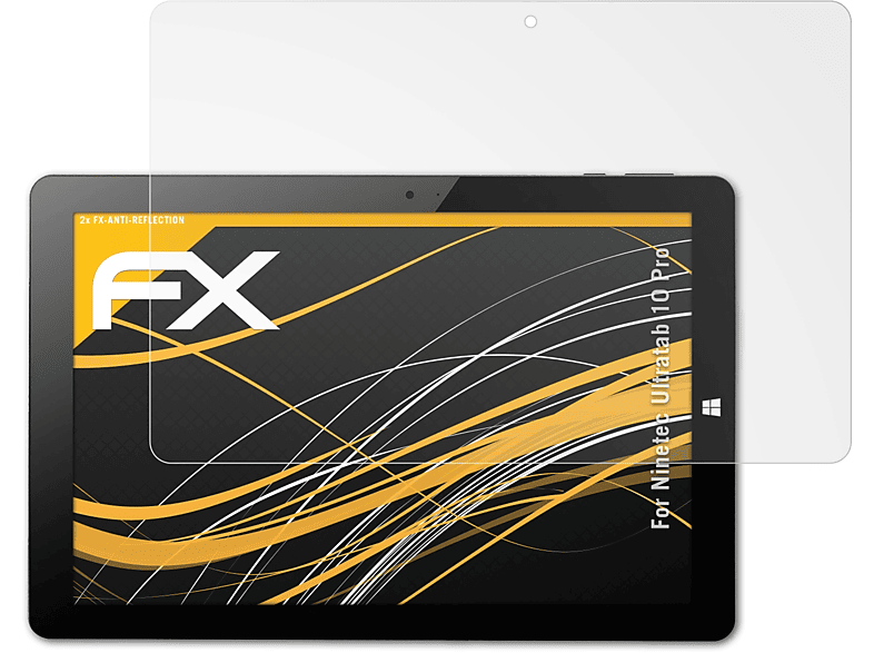 Pro) Ninetec 10 ATFOLIX Displayschutz(für FX-Antireflex Ultratab 2x