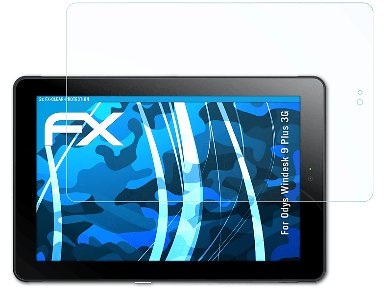 Plus 9 3G) Displayschutz(für FX-Clear Odys ATFOLIX Windesk 2x
