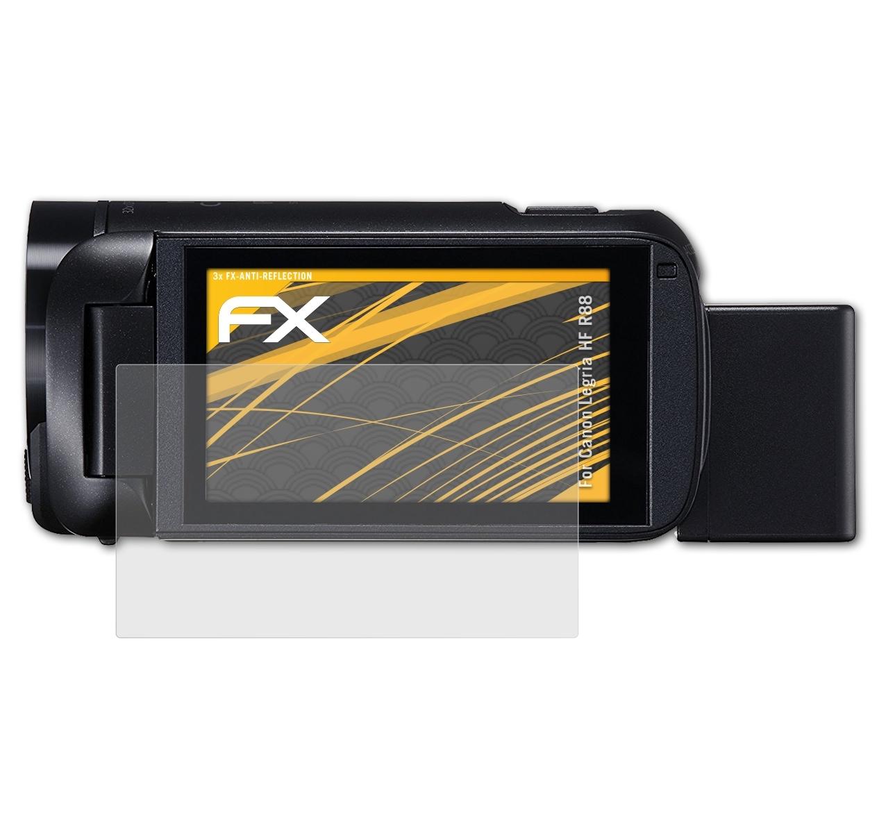 ATFOLIX 3x FX-Antireflex Displayschutz(für R88) HF Canon Legria