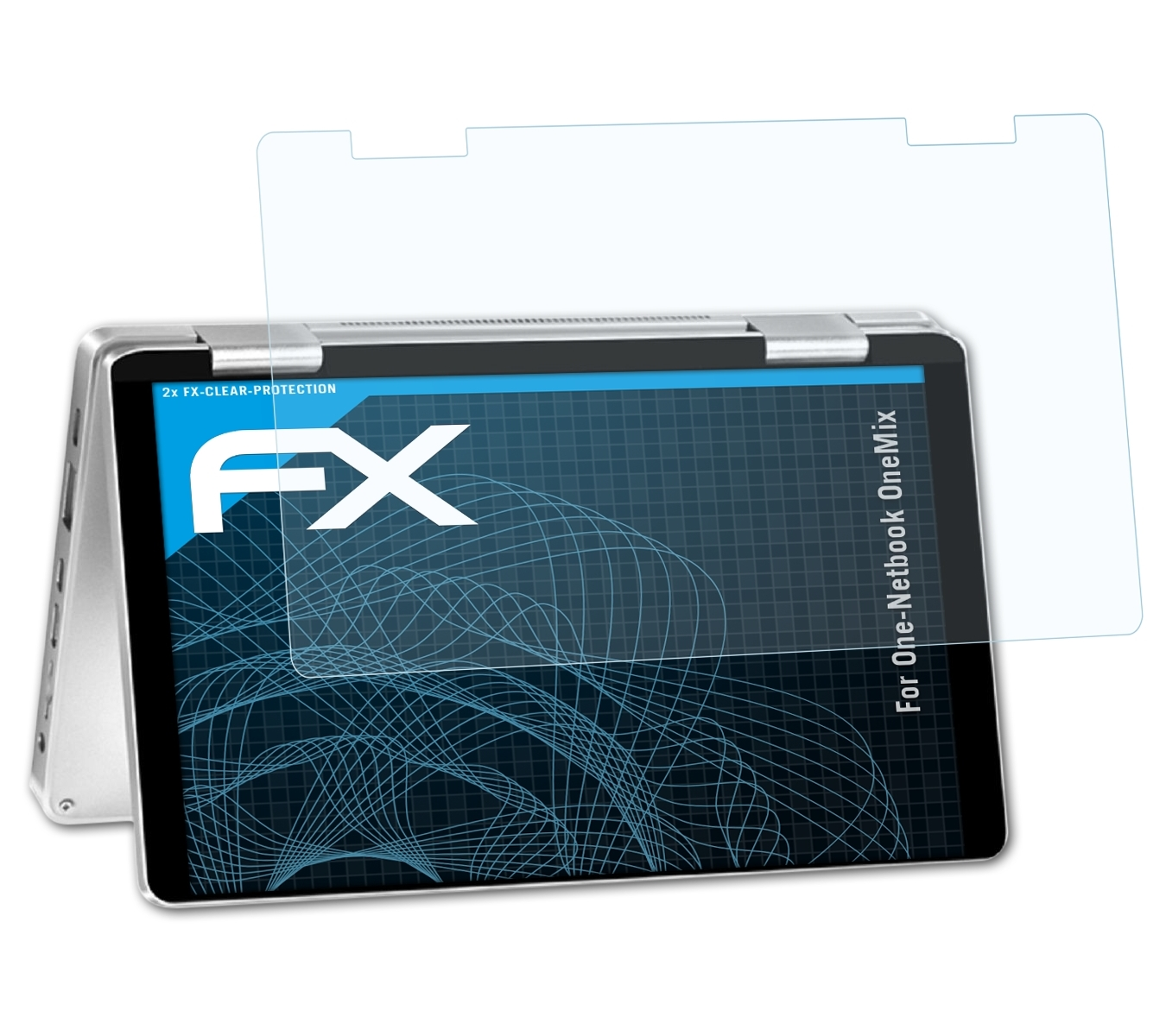 ATFOLIX One-Netbook 2x FX-Clear Displayschutz(für OneMix)