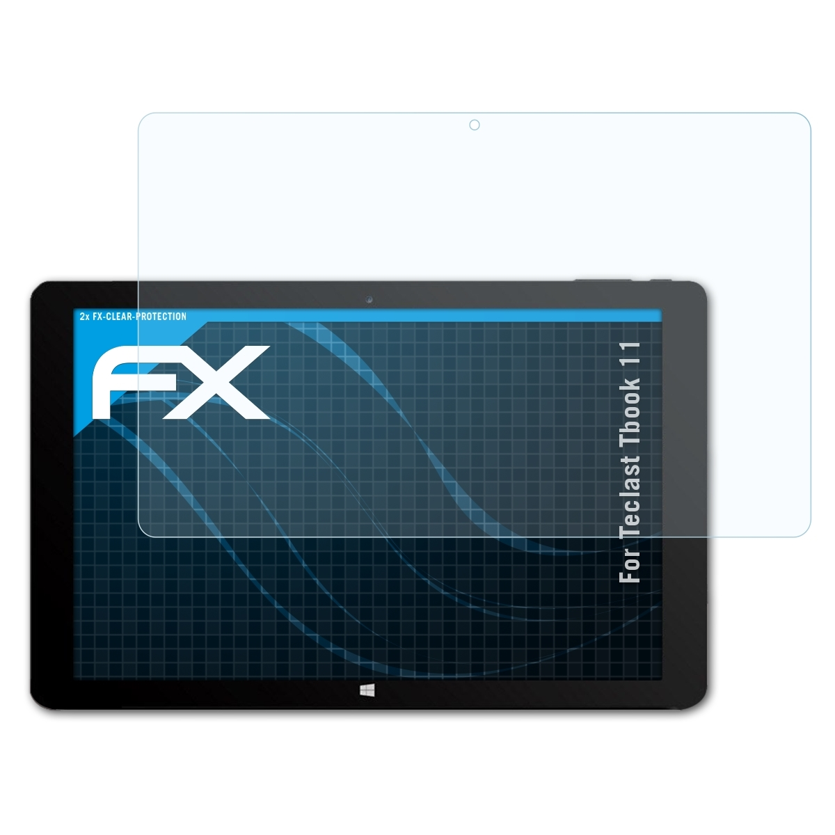 ATFOLIX 2x FX-Clear Displayschutz(für Teclast Tbook 11)