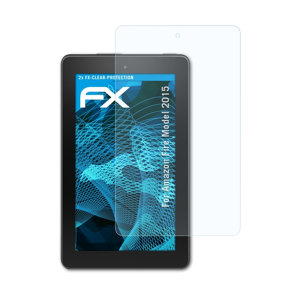 ATFOLIX 2x FX-Clear (Model Amazon Displayschutz(für 2015)) Fire
