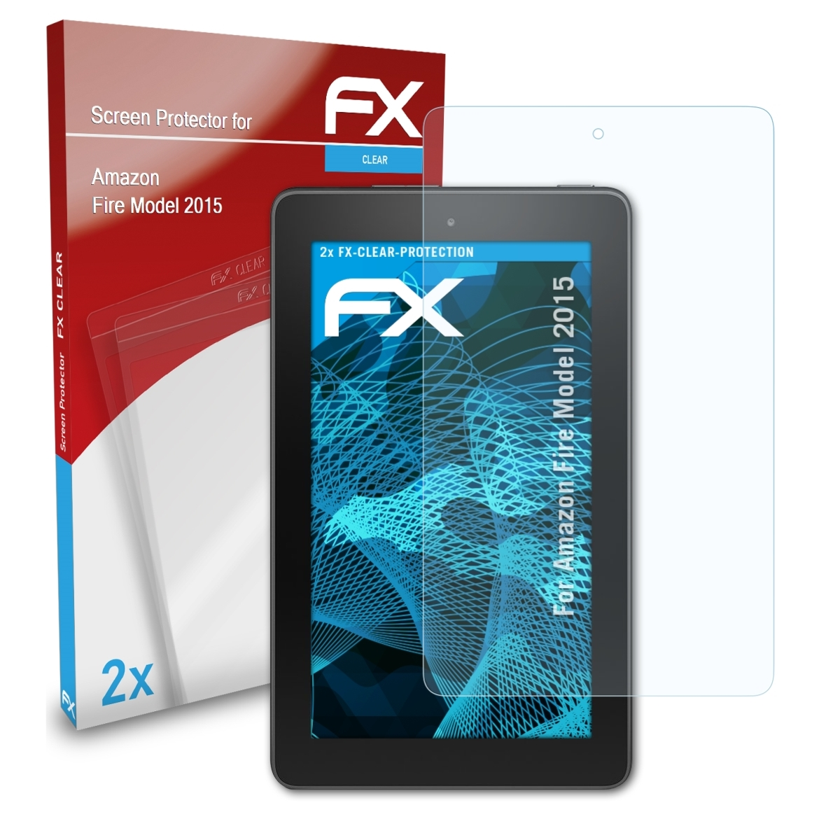 FX-Clear ATFOLIX 2x Amazon Fire 2015)) Displayschutz(für (Model