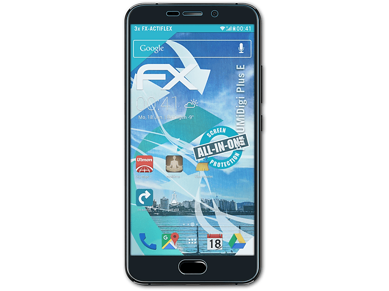 ATFOLIX 3x FX-ActiFleX Displayschutz(für UMiDigi Plus E)